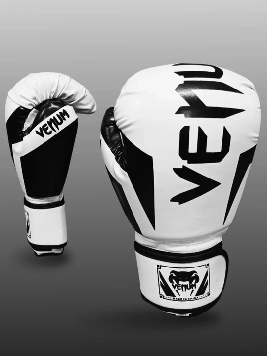 Боксерские перчатки Venum, тренировочные для спарринга и снарядов, 10-14 OZ