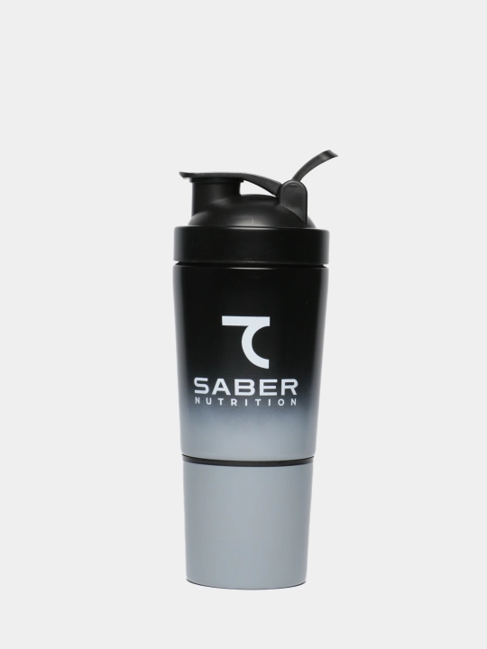 7 SABER stakanli Shaker, metall, 600 ml