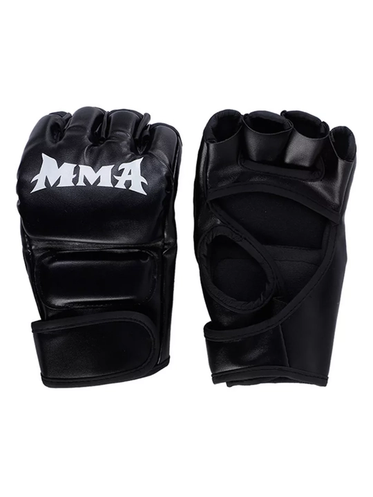 Перчатки для MMA без пальцев, для смешанных единоборств, тренировочные шингарты
