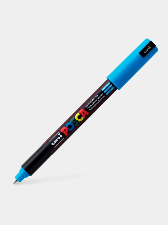 Fetr ruchka UNIBALL POSCA, 0.7, Marking Pen Light Blue N PC-1M L.Blue N - 