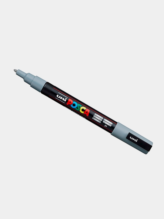 Felt ruchka UNIBALL POSCA 0.9-1.3, markalash qalami Slate Grey N - 