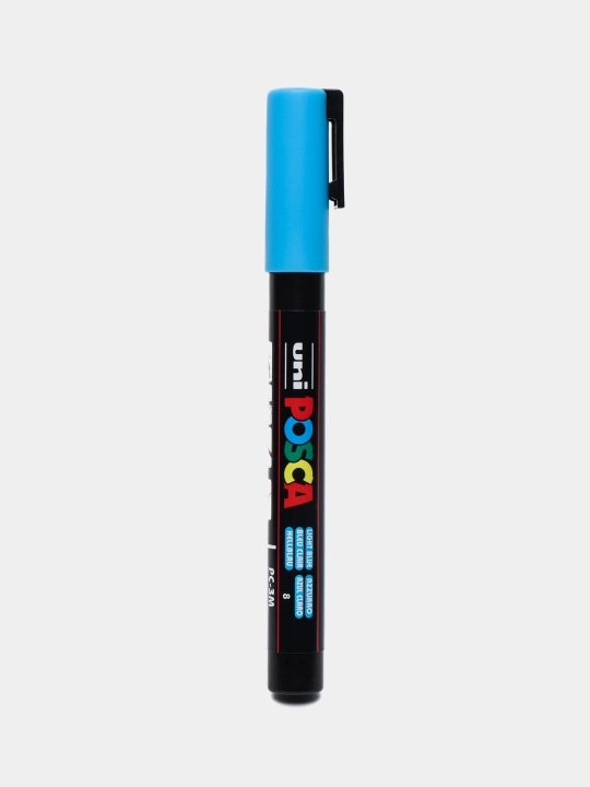 Fetr ruchka UNIBALL Posca 0.9-1.3, Marking Pen Light Blue N - 
