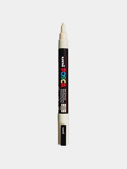 Felt ruchka UNIBALL POSCA 0.9-1.3, Marking Pen Ivory N - 