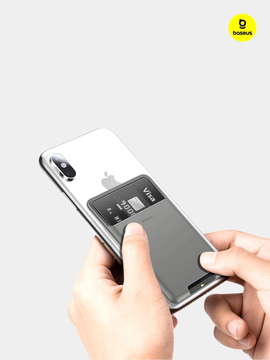 Картхолдер Baseus Portable Card Holder Case, серый  - 
