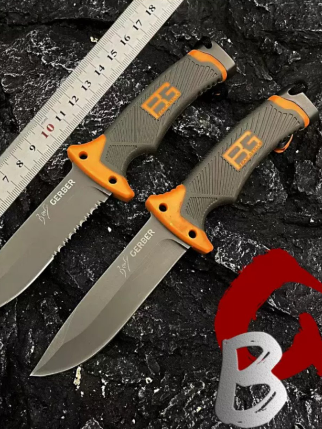 Тактический нож Gerber, для охоты и рыбалки, выход огня , BG Bell