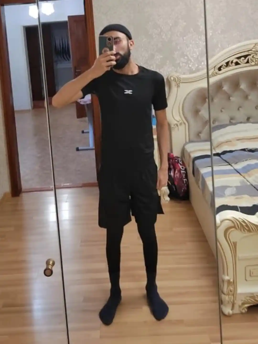 Erkaklar sport taytslari Kioko, kompression legginslar, fitnes va mashg‘ulotlar uchun