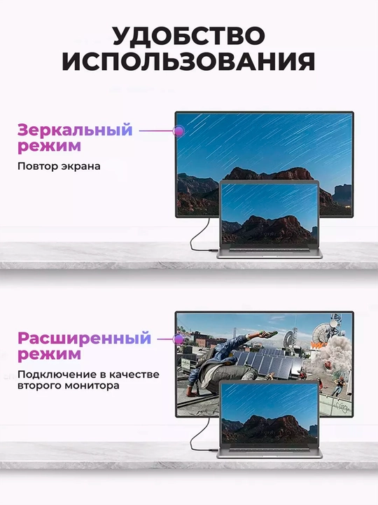 Adapter Type-c HDMI USB2.0 adapteri macbook va telefon uchun USB Type-C HDMI HD 4K