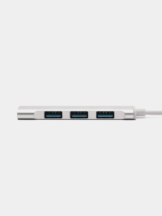 USB hub, 4 USB portli , Type-C, adapter HUB USB 3.0 mackbook va PC Smartfon uchun