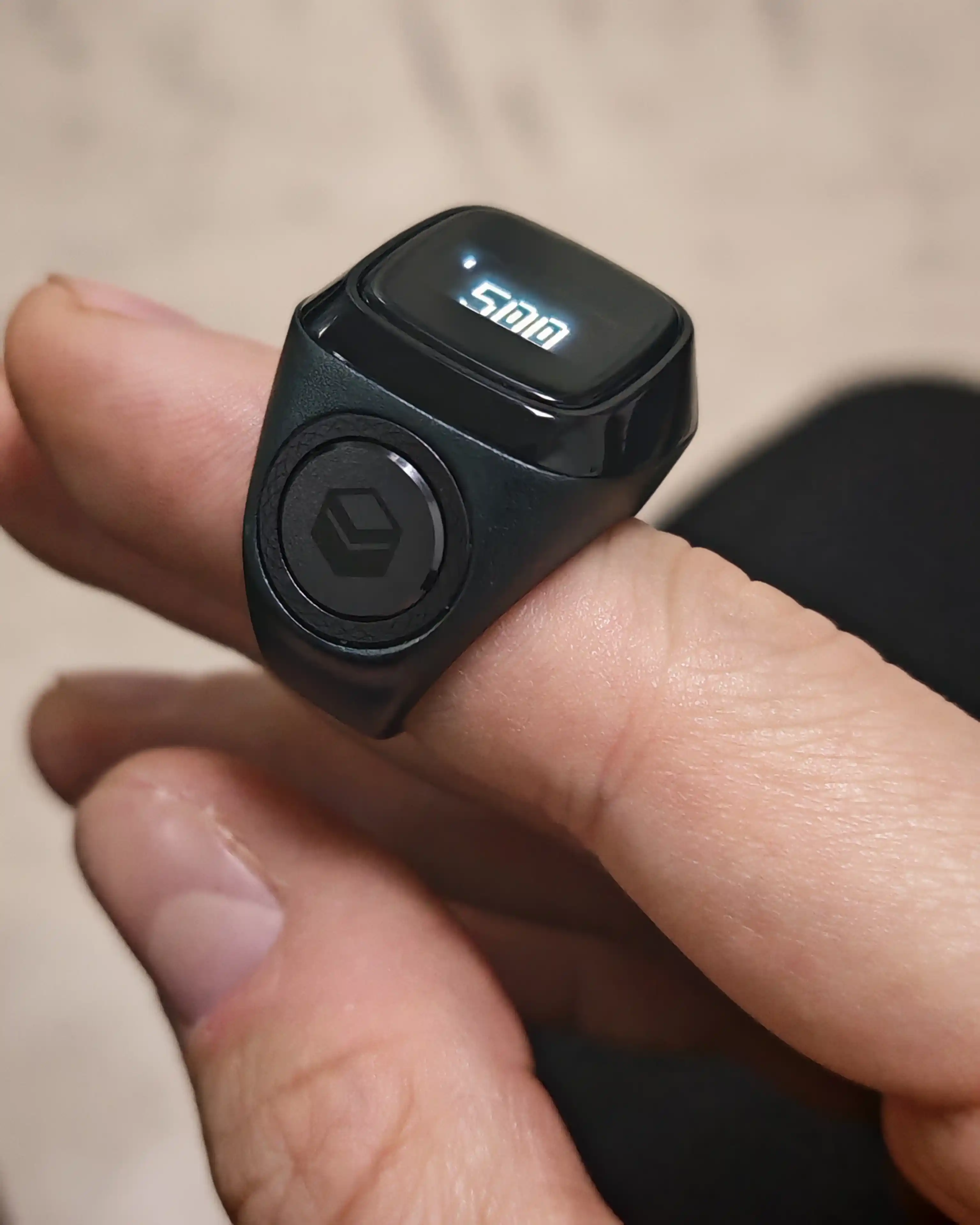 Elektr tasbeh Zikr Ring Metall UMEOX iQIBLA, zikr va istig'for uchun