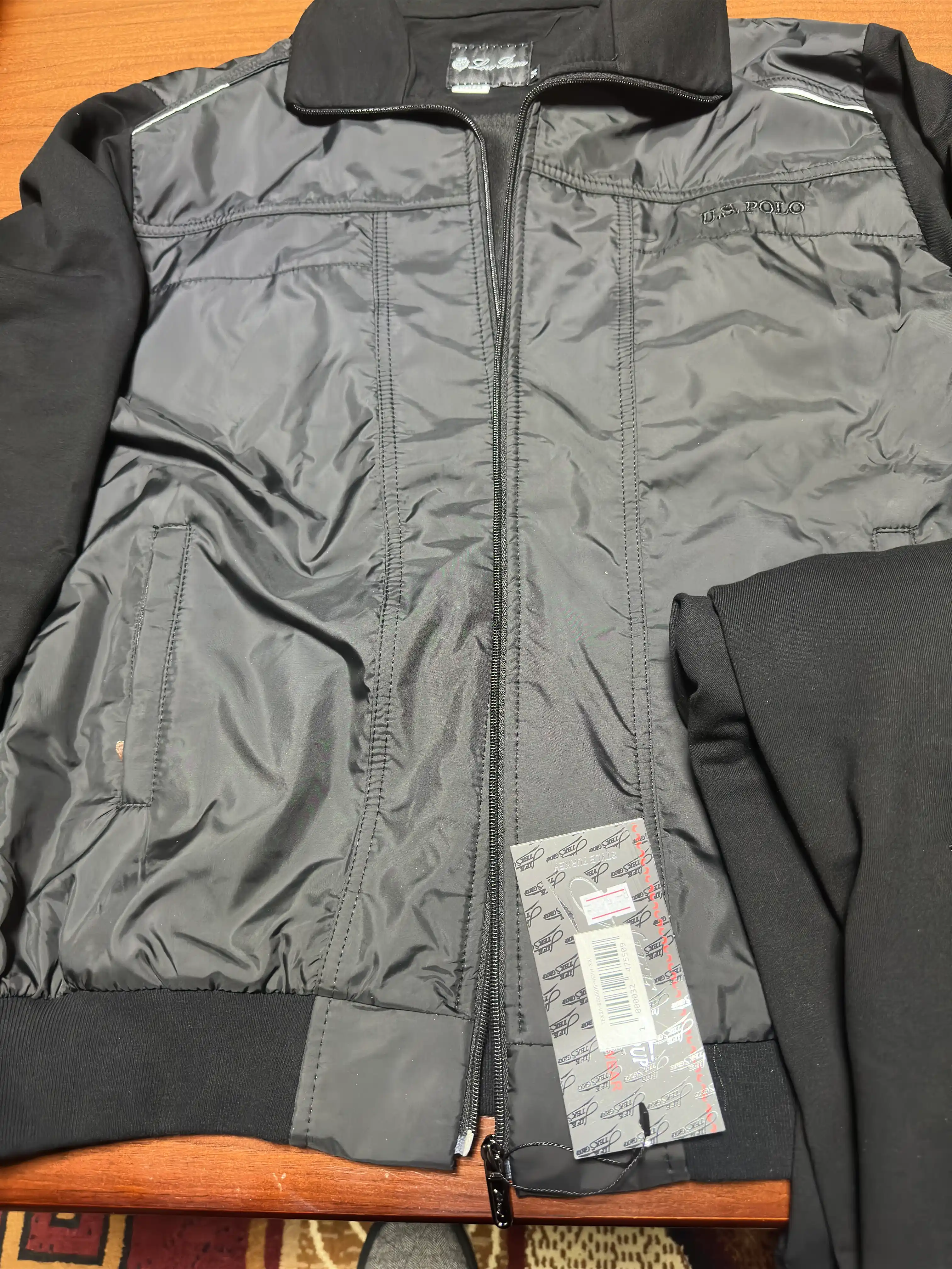 Erkaklar sport kostyumi, paxta, zamokli, shton, sportivka