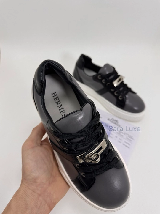 Женские кроссовки Hermes, для весны, лета и осени, с коробкой и документами