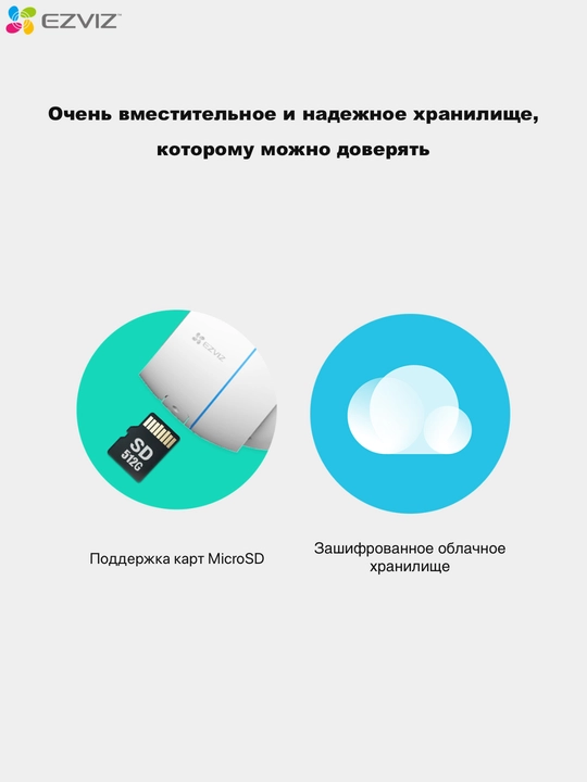 Wifi Kamera Ezviz CS-H3C color 24/7 rangli kamera