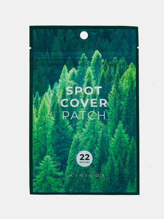 Yupqa yallig'lanishga qarshi patchilar, SKIN1004, Spot Cover Patch Tea-Trica, 22 dona
