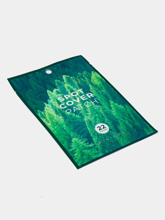 Yupqa yallig'lanishga qarshi patchilar, SKIN1004, Spot Cover Patch Tea-Trica, 22 dona