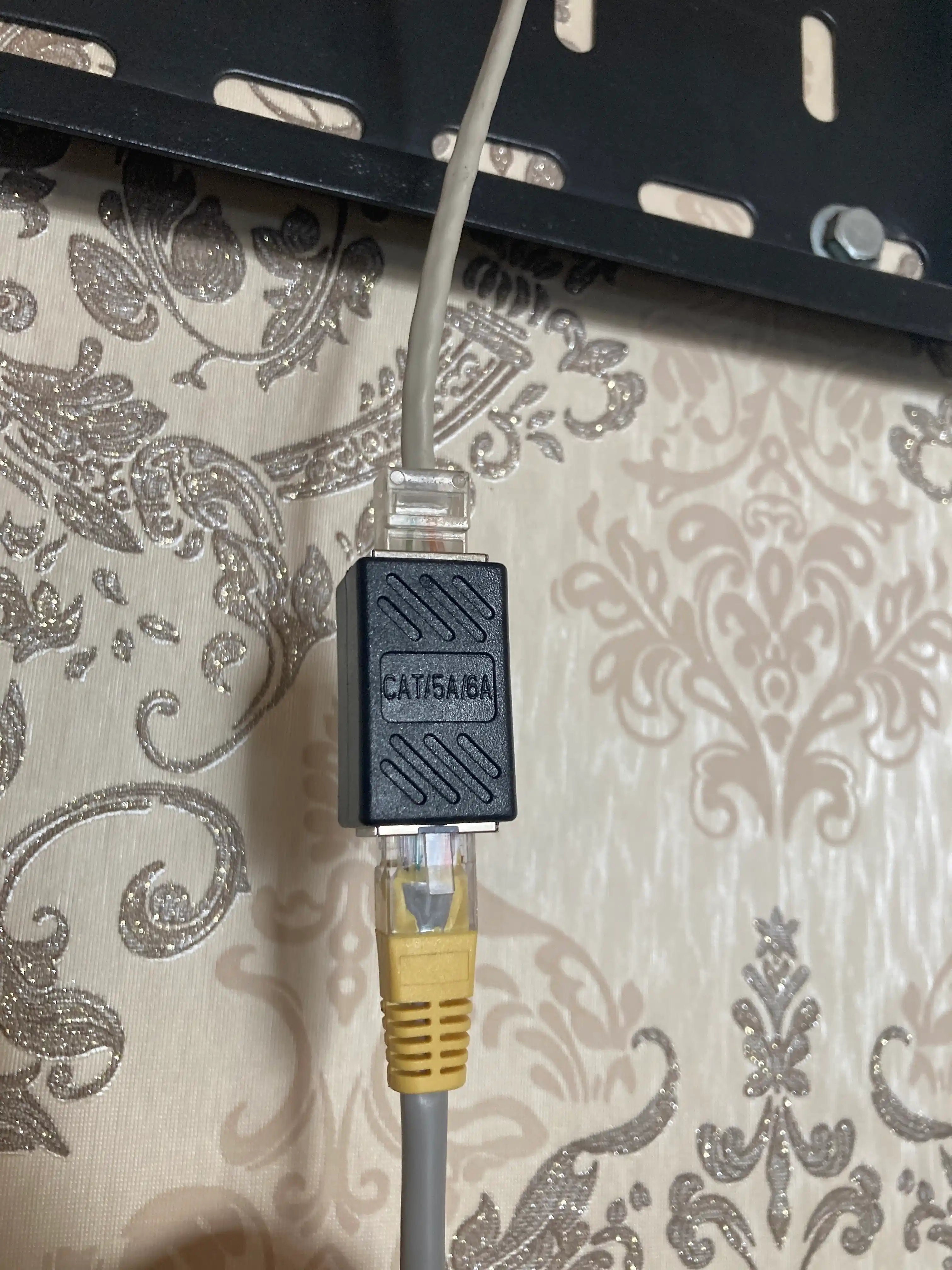 Адаптер для подключения сетевого кабеля Ethernet LAN RJ45/RJ11, для подключения кабеля UTP