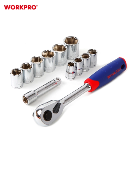 WORKPRO 3/8" mandalli rozetka boshlari to'plami, 12 dona WP202557