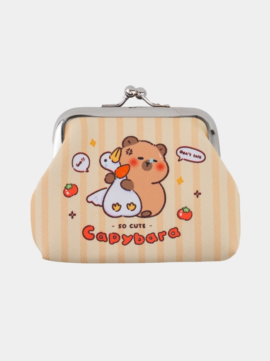 Кошелек для детей и монетница, для карт с молнией