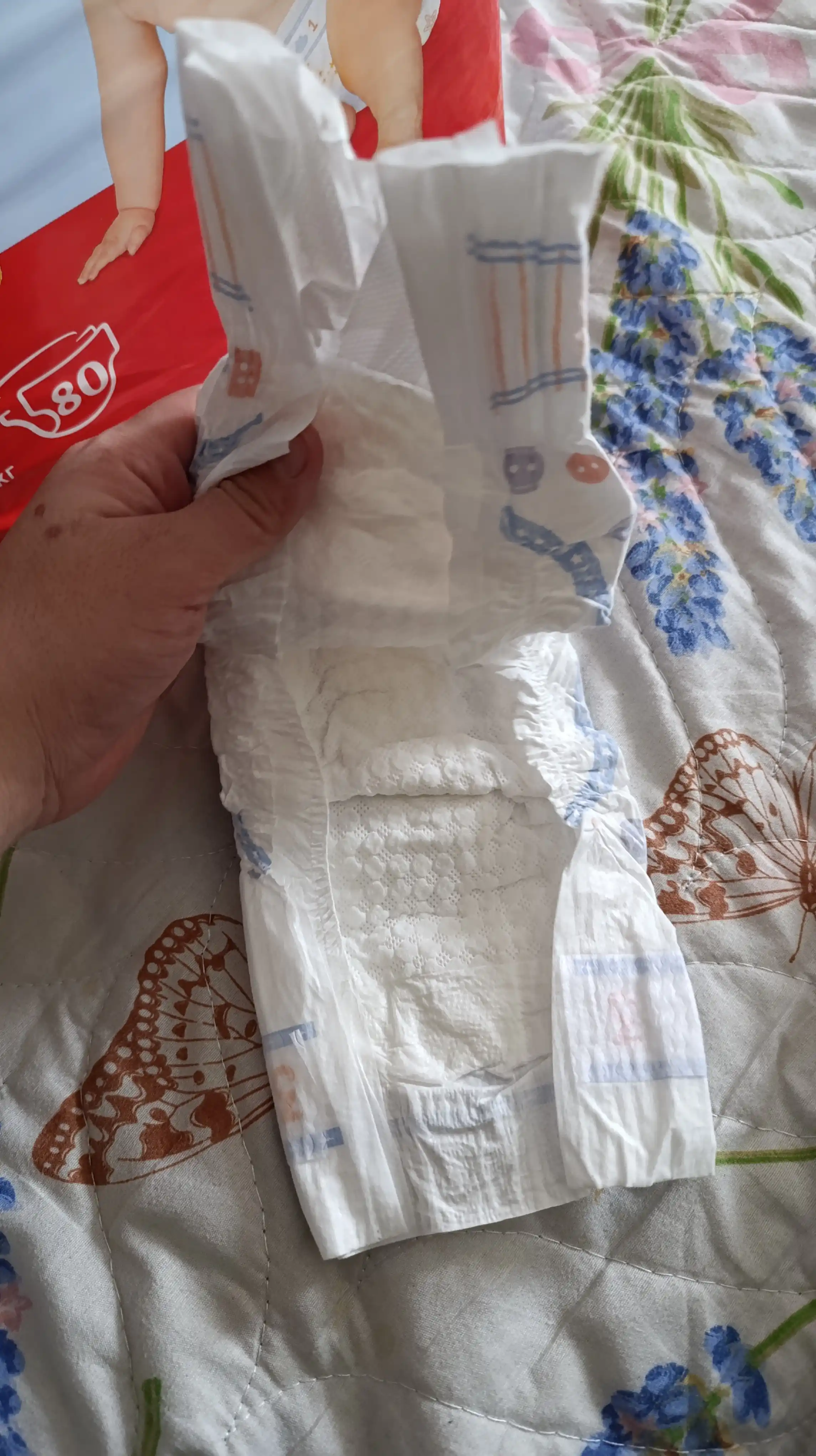 Подгузники Huggies Ultra Comfort для мальчиков 8-14кг, 4 размер, 80шт