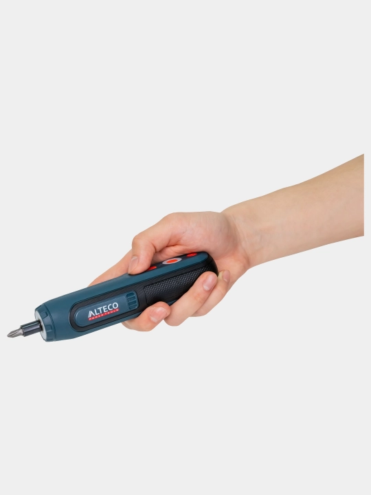 Аккумуляторная отвертка прямая ALTECO CSD 4V T