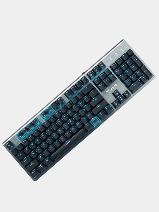 Механическая игровая клавиатура с подсветкой, удобное USB-подключение