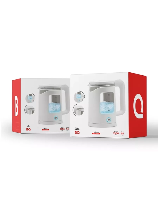 Elektr choynak, BQ KT2000G, quvvati 1500 Vt, 1,5l hajm