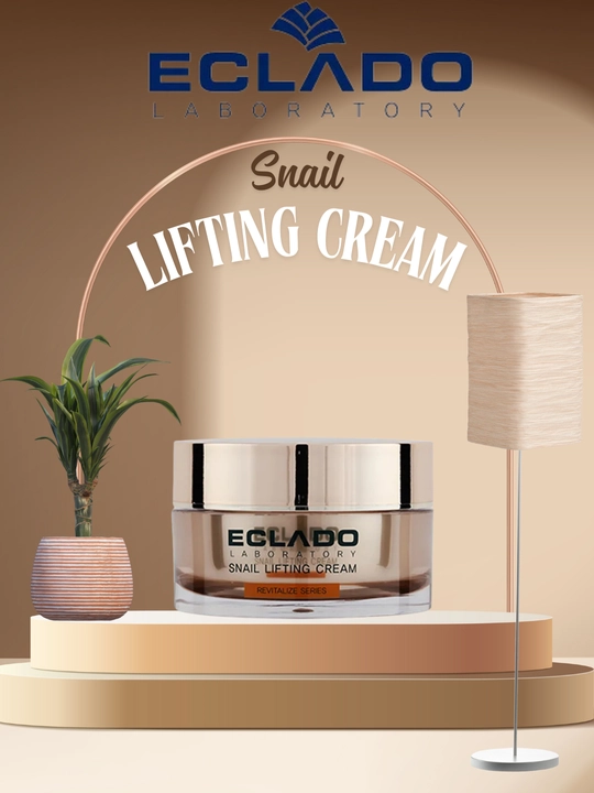 Eclado snail lifting cream,Oziqlantiruvchi namlantiruvchii yuz kremi, ajinga qarshi krem