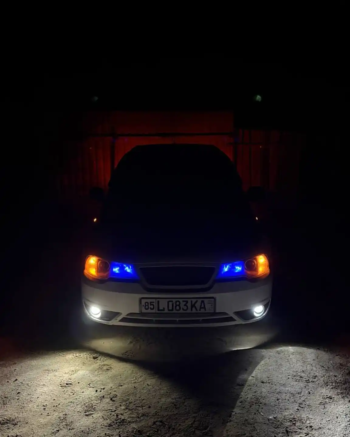 Avtomobil LED rangli lampalar T10, RGB, 2 dona
