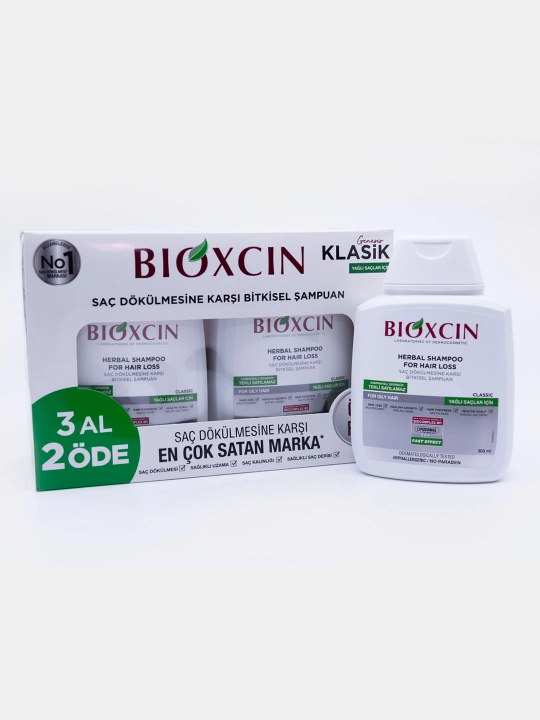 BIOXCIN 3 ta shampun to'plami