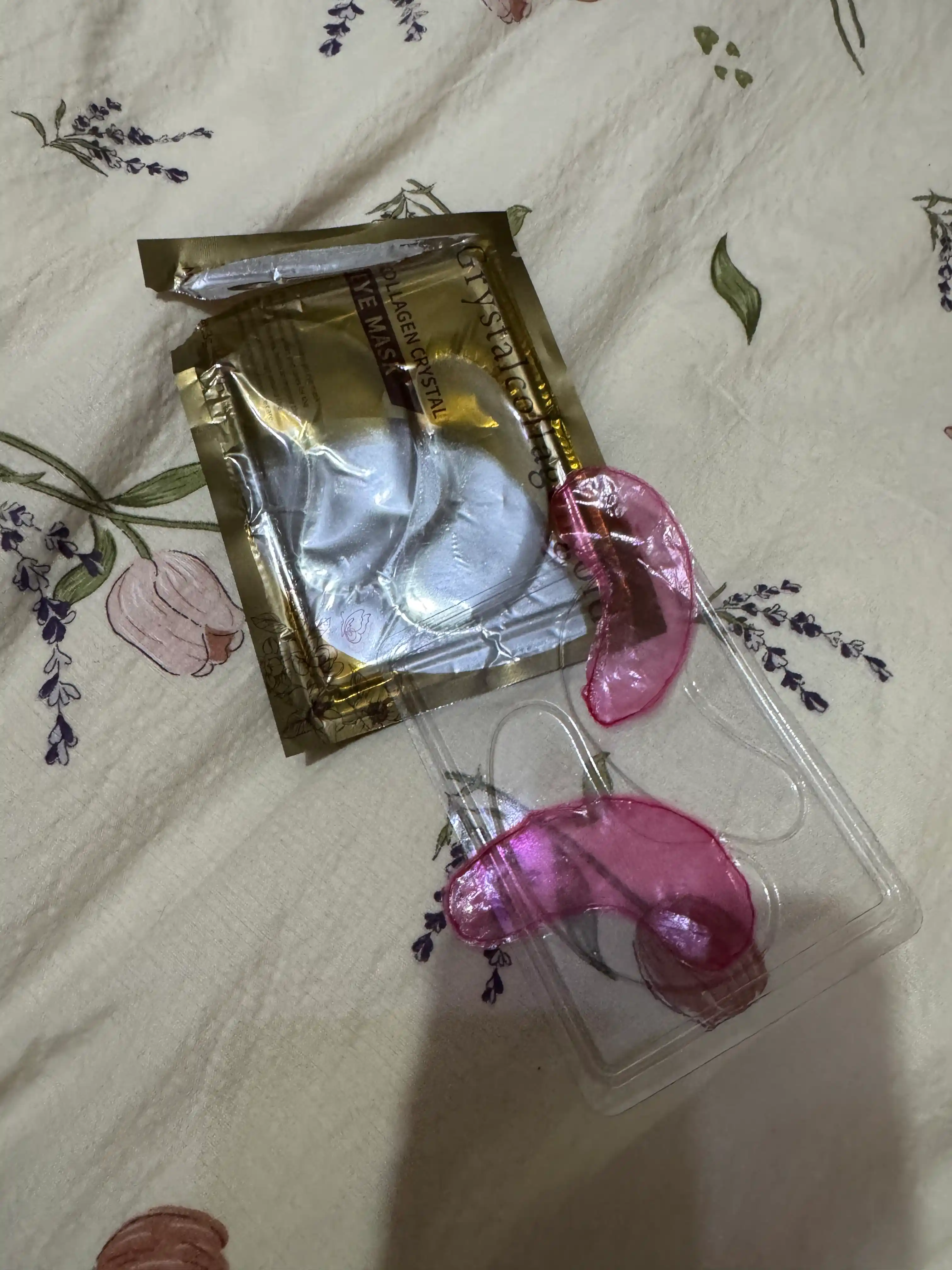 Патчи коллагеновые для глаз Collagen Crystal Eye Mask, гидрогелиевые