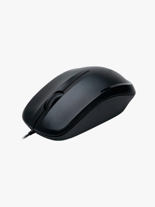 Мышь компьютерная FPB M136BU wired optical mouse, DPI 1000, 3 Buttons, black color, USB