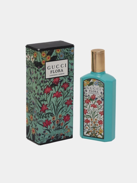 Parfyumlangan suv Gucci Flora Gorgeus Gardenia, nafis gullar ifori, 100 ml
