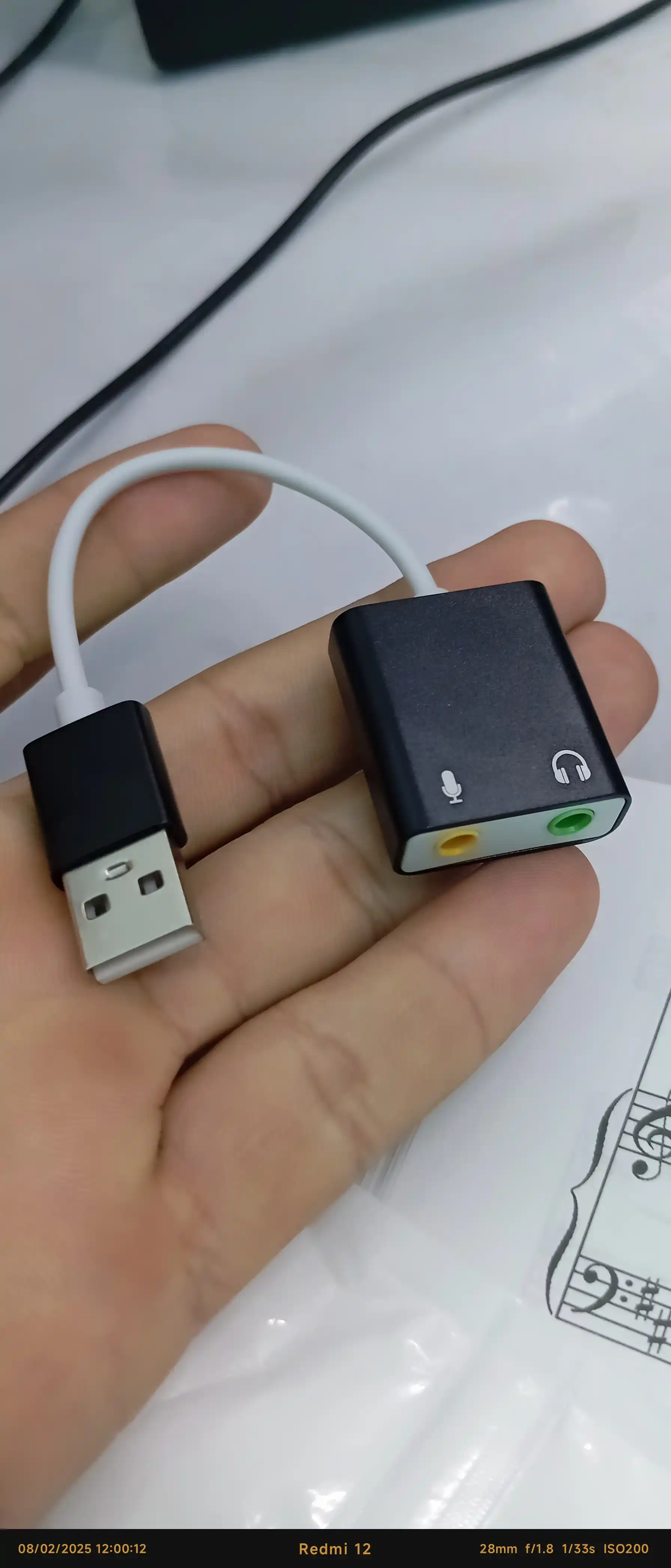 Tashqi audio adapteri USB 7.1 kanal, komyputer va noutbuklar uchun