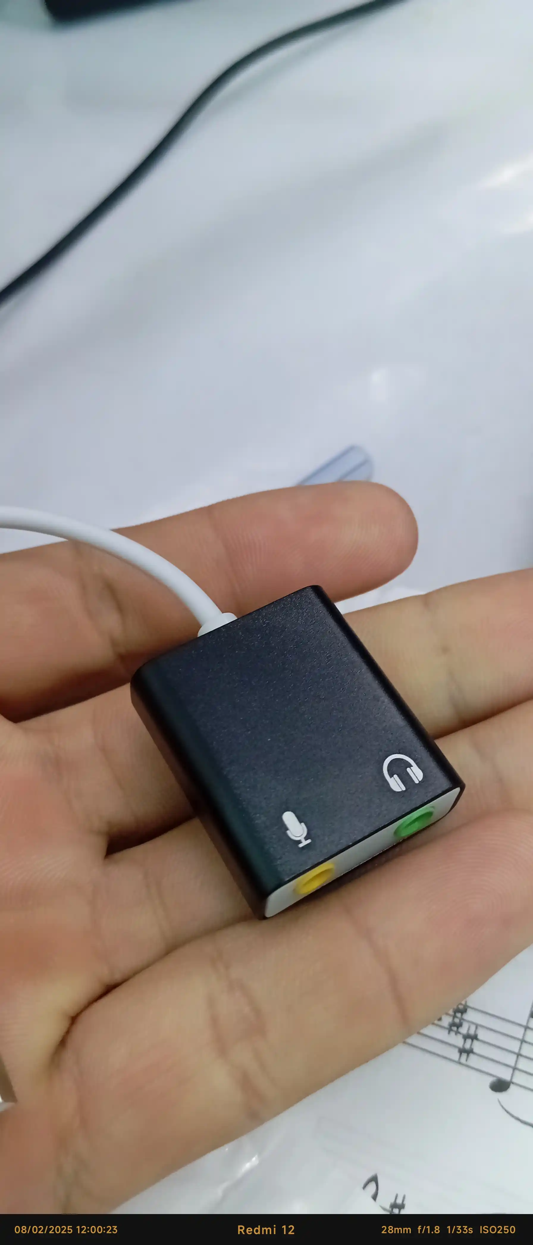 Tashqi audio adapteri USB 7.1 kanal, komyputer va noutbuklar uchun