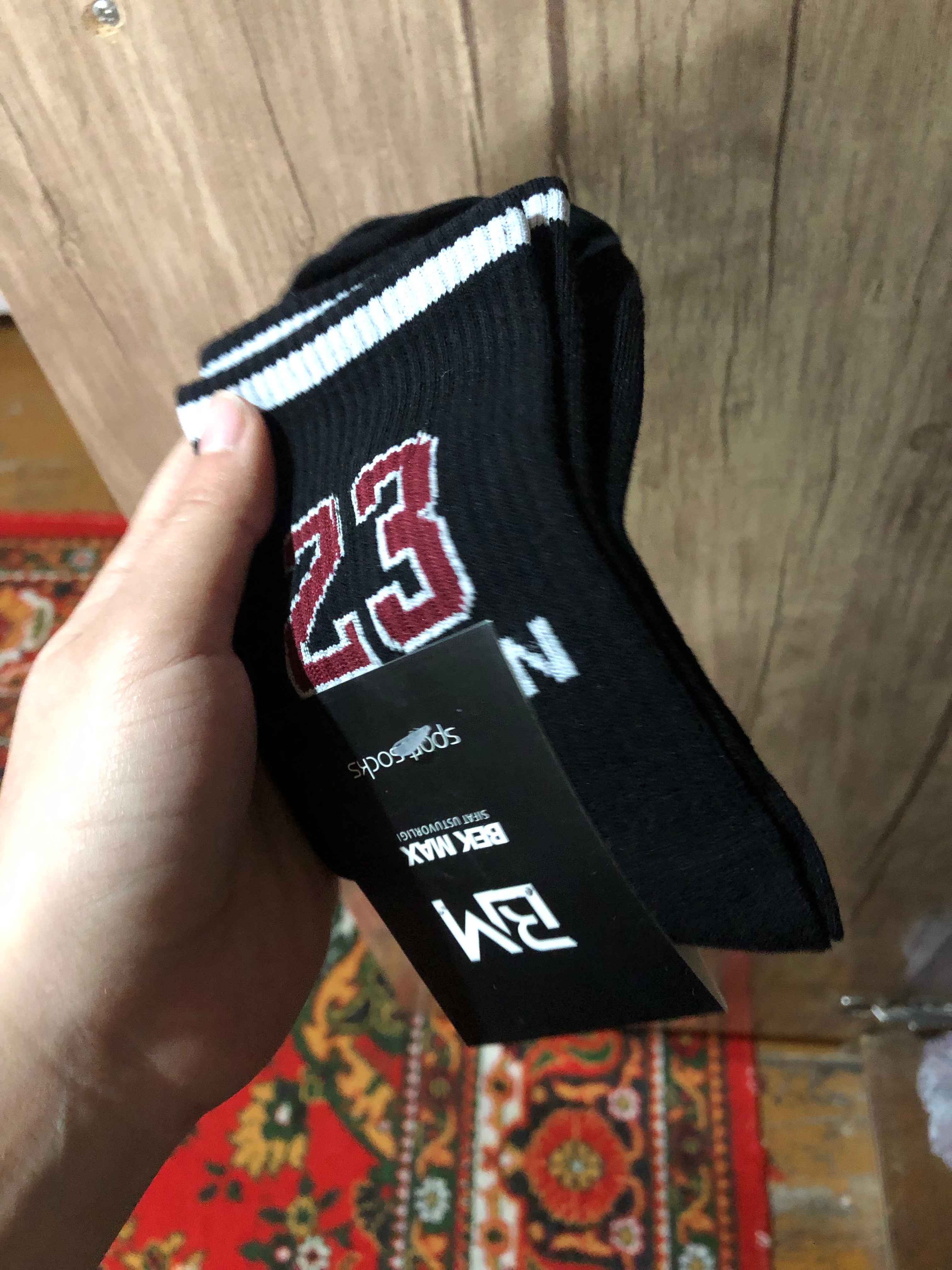 Ayollar va erkaklar uchun sport uzun paypoqlari, Bek Max 36-42