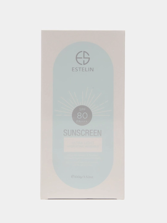 Quyoshdan himoyalovchi krem, suvga chidamli, ESTELIN SPF 100, 80, 70, 50 PA+++ 100 ml, 50 ml