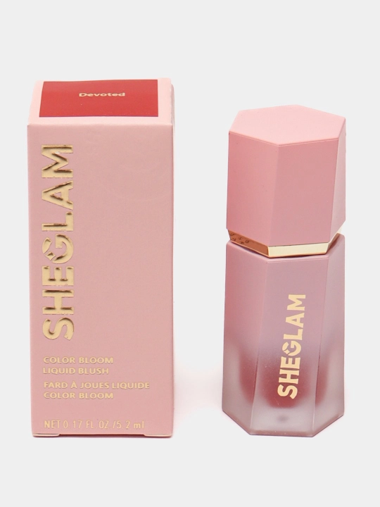 SHEGLAM - yuz, lab bo'yog'i va soyalar uchun suyuq krem qizarish, 3 tasi 1 da - 