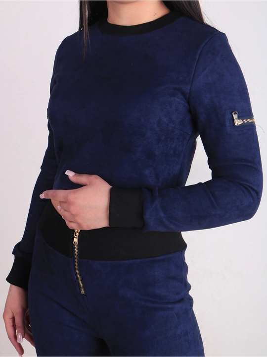 Qizlar va ayollar uchun ikki qismli kiyim to'plami
