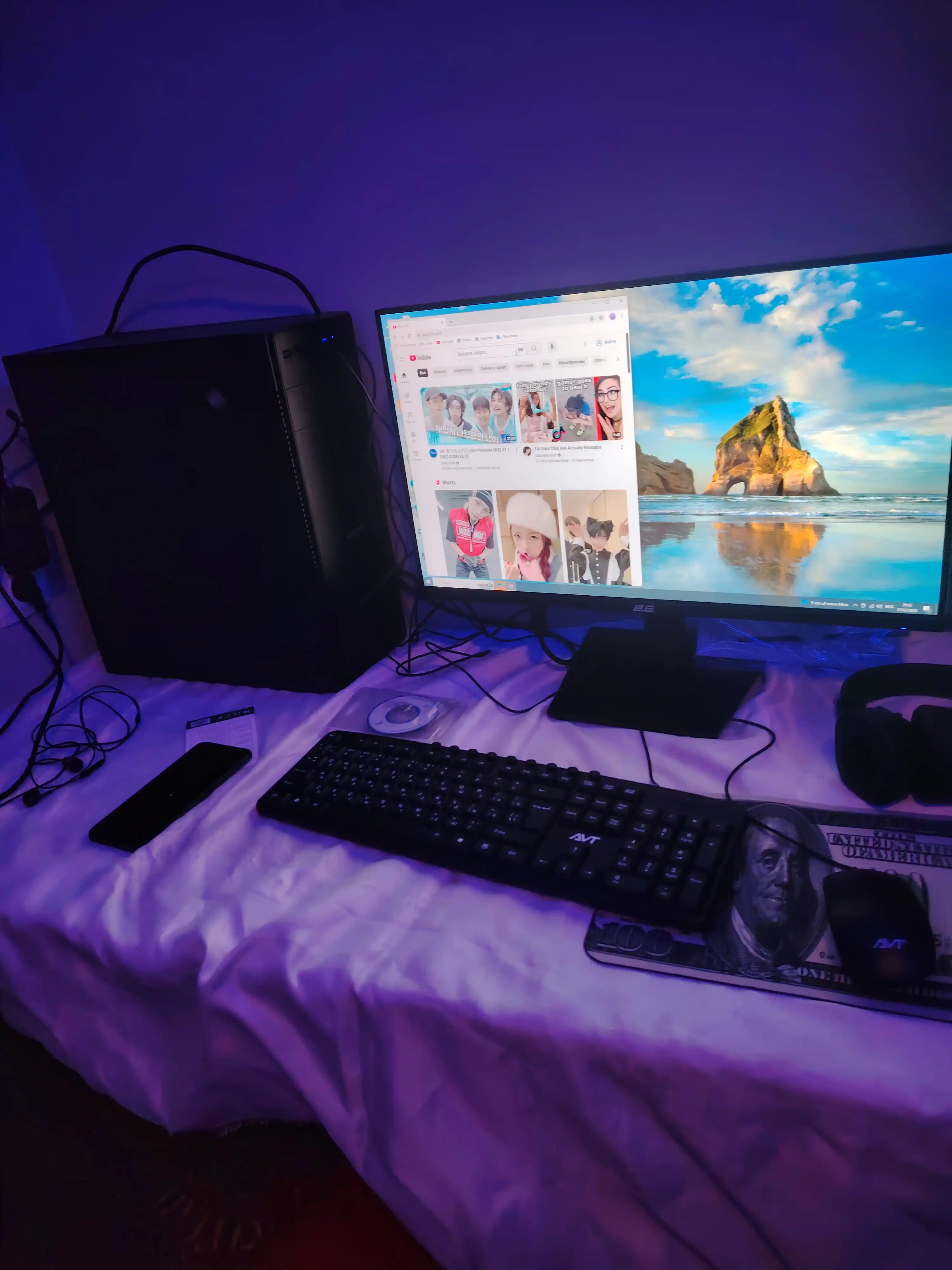 Готовый компьютер, системный блок CPU-i3,i5,i7,SSD-128,256,512,1000 ГБ, DDR-8 ГБ, Windows