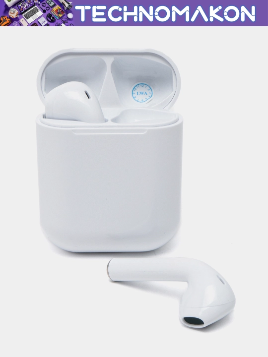 Simsiz quloqchinlar i 18 5.0 TWS Bluetooth, mikrofoni bilan