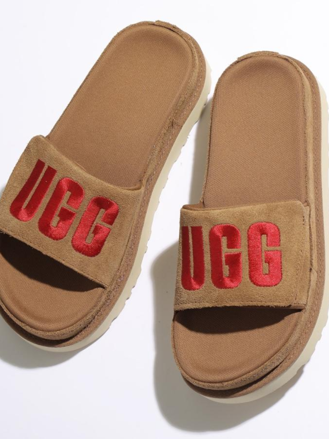 UGG qizlar va ayollar uchun uch xil rangdagi tabiiy zamsha shippaklari