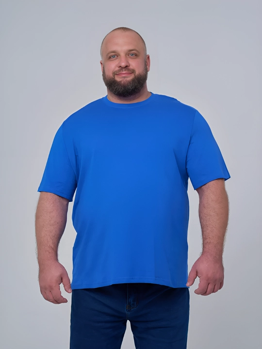 Katta o'lchamli futbolka, velikan futbolka, 100% paxta