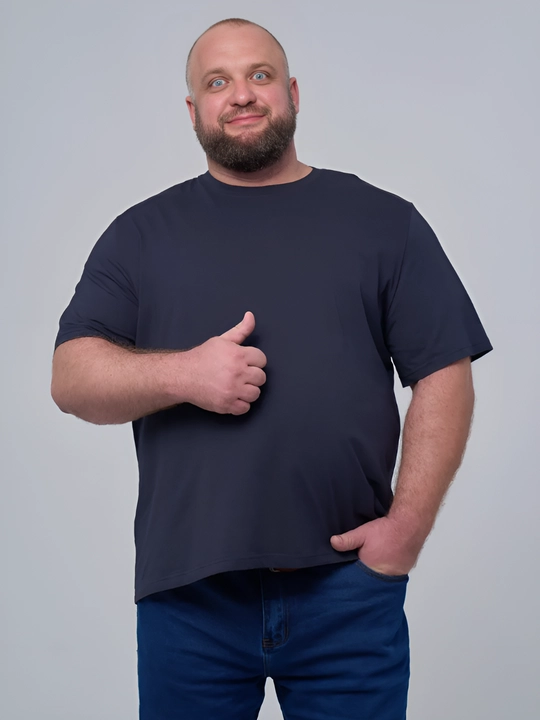 Katta o'lchamli futbolka, velikan futbolka, 100% paxta