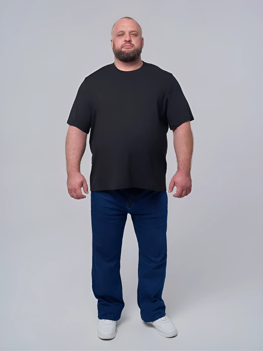 Katta o'lchamli futbolka, velikan futbolka, 100% paxta