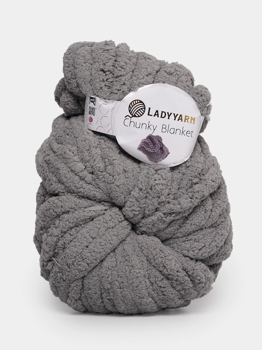 To'quv ipi Lady Yarn Chunky - 33 m, 300 g, 100% mikropolyester - 
