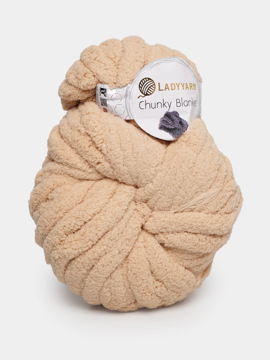 Пряжа Lady Yarn Chunky - 33 м, 300 г, 100% микрополиэстер - 