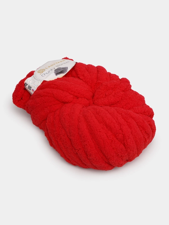 Пряжа Lady Yarn Chunky - 33 м, 300 г, 100% микрополиэстер