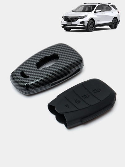 Чехол в карбоновом стиле, для пульта дистанционного управления Chevrolet Equinox — DYNEEDS-EQUINOX
