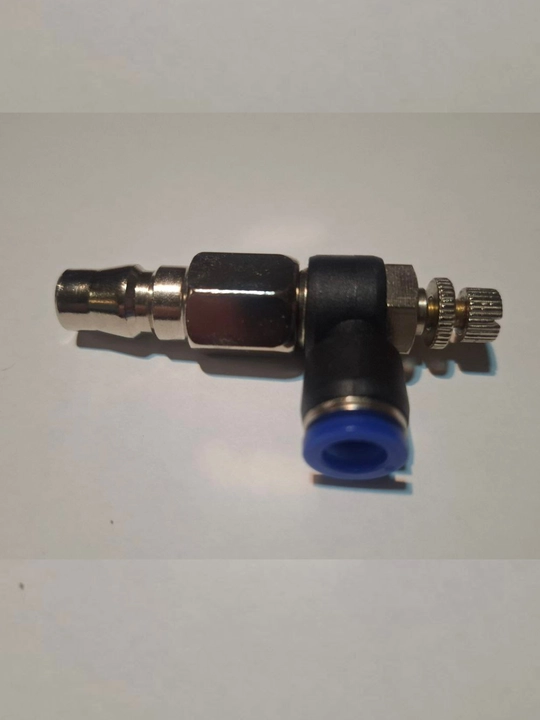 Shlang uchun tez chiqariladigan burchakli igna kran, 8 mm-3 8