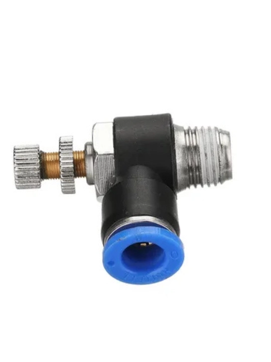 Shlang uchun tez chiqariladigan burchakli igna kran, 8 mm-3 8