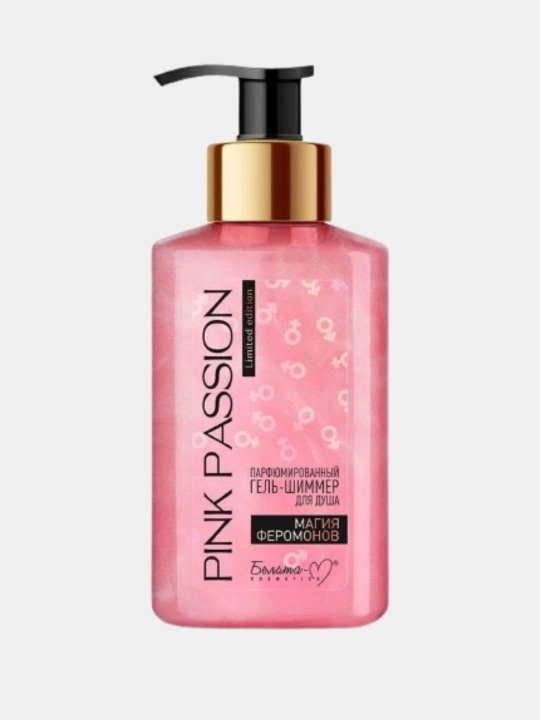 Dush uchun gel-shimmer Belita "Pink Passion", 300 ml - 